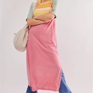 New Free People Rowan Tee Midi Dress We The Free XS